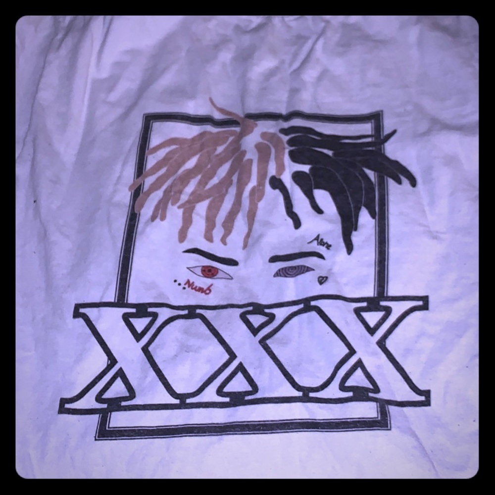 xxxtentacion custom t shirt naruto style